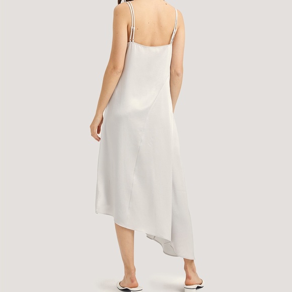 NAP Double Strap Slip Dress in Pearl River - Picture 5 of 6